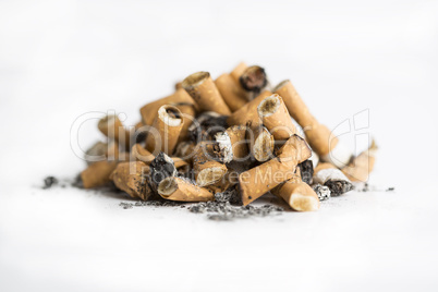 Cigarette butts