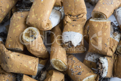 Cigarette butts