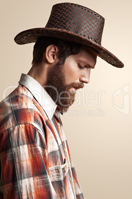 Man in a cowboy hat