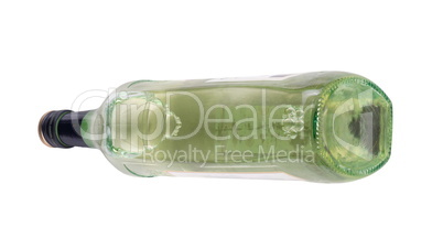 Wine Glasses bottle Isolated