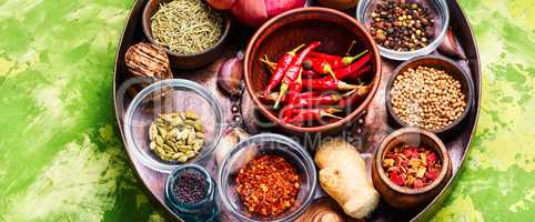 Spices and herbs