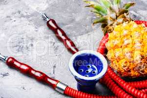 Oriental shisha with pineapple