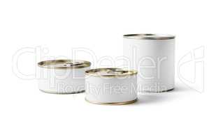 Blank tin cans