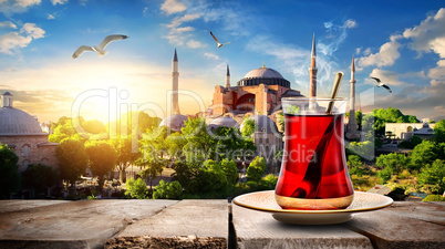 Tea and Hagia Sophia