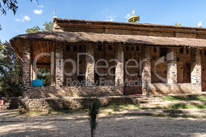 Debre Berhan Selassie Church in Gondar, Ethiopia.