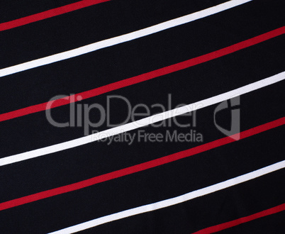 black cotton striped fabric, full frame