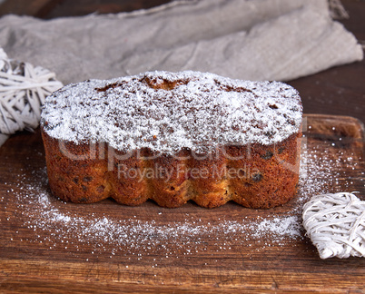 traditional European Stollen cake