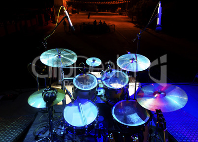 Drum on stage