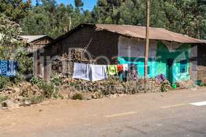 a little village in the Simien Mountains in Northern Ethiopia