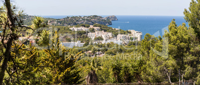 Panorama of the Bay Paguera