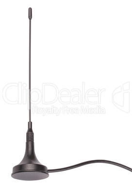 Black Antenna Isolated