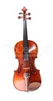 red violin isolated