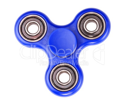 blue plastic toy  isolated on white background at day