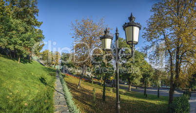 Istambul Park in Odessa, Ukraine at fall