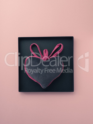 Heart shape in a gift box
