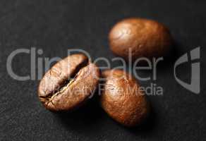 Three coffee beans