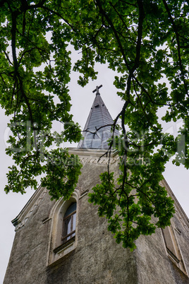 Koknese Evangelical Lutheran Church in Latvia.