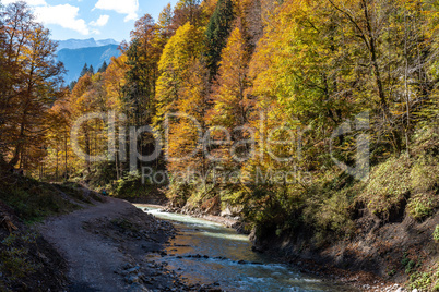 Hiking the Partnach Gorge in Garmisch-Partenkirchen, Bavaria, Germany