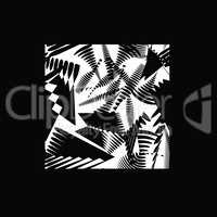 Abstract drawing pattern. Art painting background