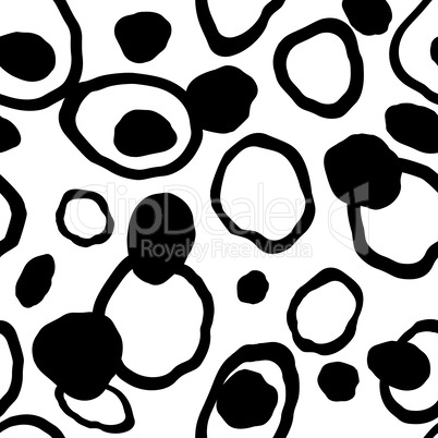 Abstact seamless pattern. Dotted texture. Dot ornament