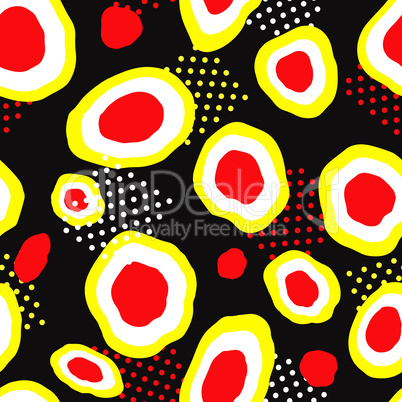 Abstact seamless pattern. Dotted texture. Dot ornament