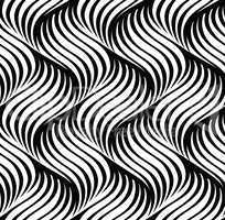 Wavy line seamless pattern. Abstract wavy background.