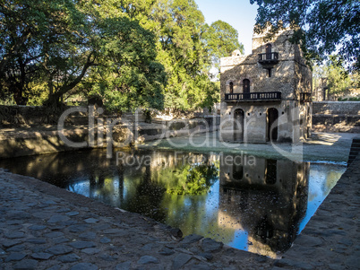 Baths of Fasiladas in Gondar, Noth Ethiopia, Africa