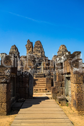 East Mebon temple in the Angkor Wat complex in Siem Reap, Cambodia.