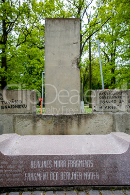 Fragment of Berlin wall