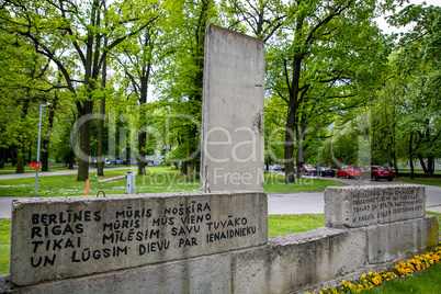 Fragment of Berlin wall