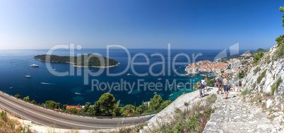 The Old Town of Dubrovnik in Croatia