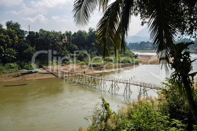 Mekong River view in Luang Prabang, Laos