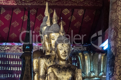 Wat Mai Suwannaphumaham,Ancient Temple in Luang Prabang,Laos