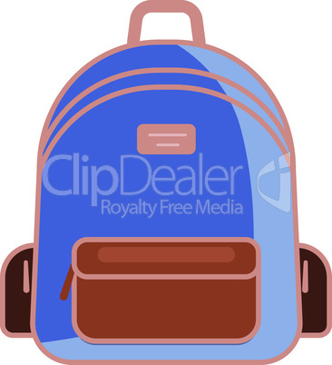 Backpack icon - vector school symbol - travel icon