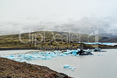 Fjallsarlon glacier lagoon, Iceland