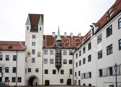 Old Court in Munich, Germany. Former residence of Louis IV