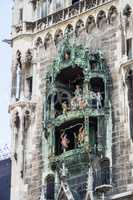 The New Town Hall at Marienplatz in Munich, Bavaria, Germany