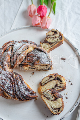 Schokoladen brioche