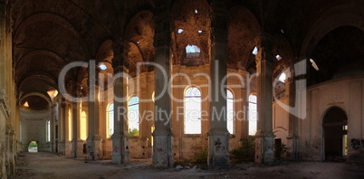 Abandoned Zelts Catholic Church, Ukraine