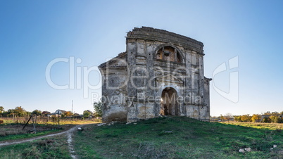 Abandoned church in Kamenka, Ukraine