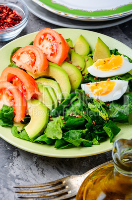 Spring vegetable salad