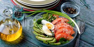 Spring vegetable salad