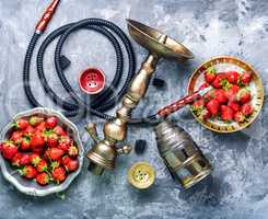 Fruit with hookah