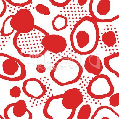 Abstact seamless pattern. Dotted texture. Dot ornament