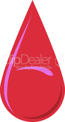 Blood drop donation logo vector image