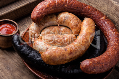 Smoked meats and sausages