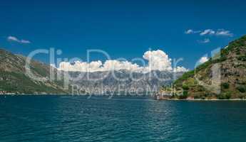 Kamenari-Lepetane Ferry in the Bay of Kotor, Montenegro