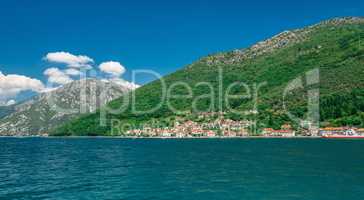 Kamenari-Lepetane Ferry in the Bay of Kotor, Montenegro