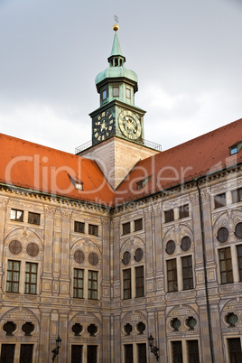 Munich, Residenz royal palace of the Bavarian kings in Munich, Germany