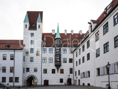 Old Court in Munich, Germany. Former residence of Louis IV